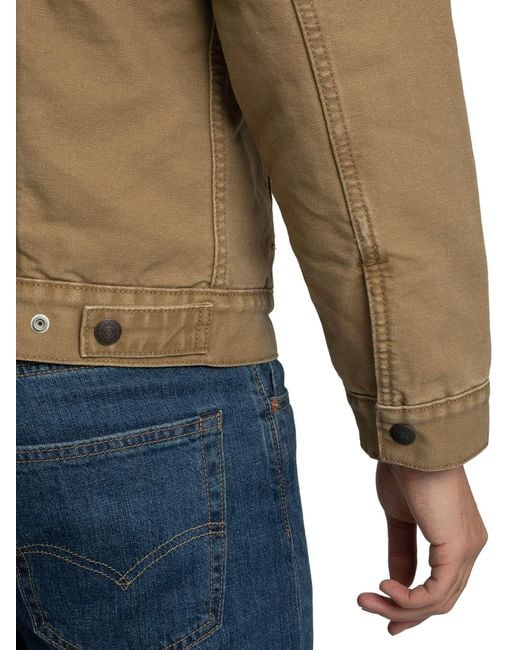 Levi's Natural Type 3 Sherpa Trucker Jacket for men
