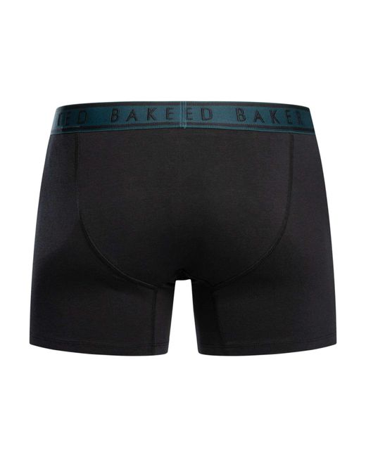Ted Baker Black 3 Pack Boxer Briefs for men