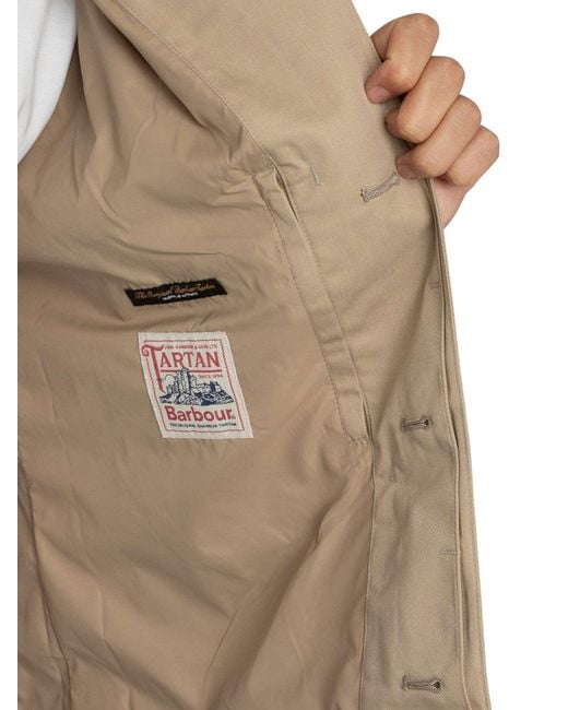 Barbour Natural Short Rokig Waterproof Jacket for men