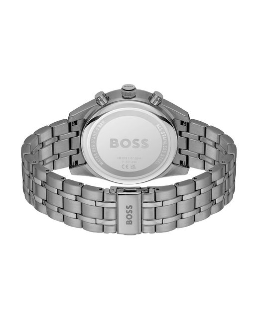 Boss Gray Skytraveller Watch for men