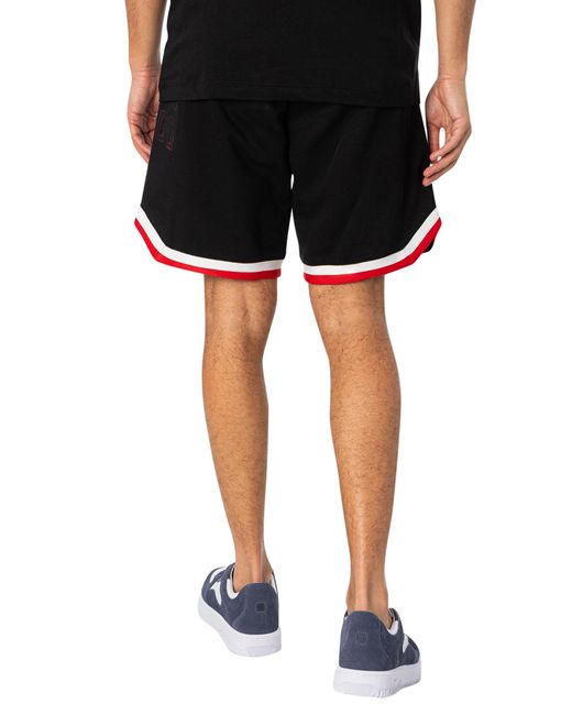 HUGO Black Danopy Sweat Shorts for men