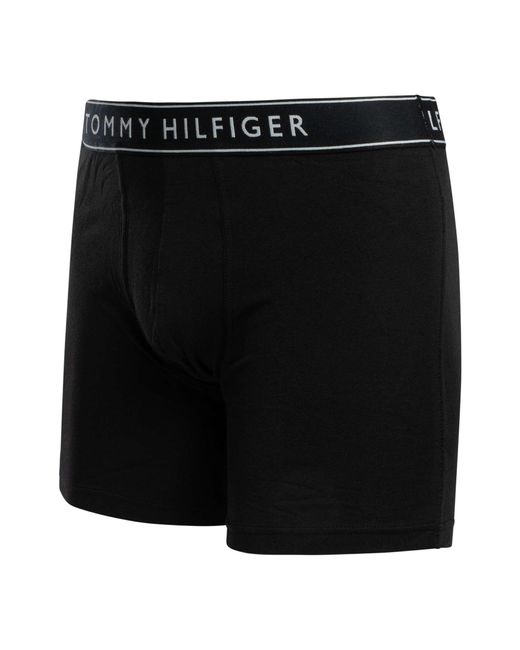 Tommy Hilfiger Black 3 Pack Everyday Essentials Boxer Briefs for men