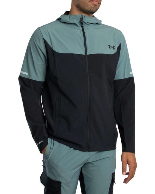 Under Armour Gray Tech Utility Woven Jacket for men