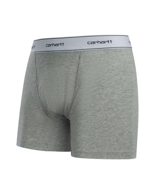 Carhartt Gray 2 Pack Cotton Trunks for men
