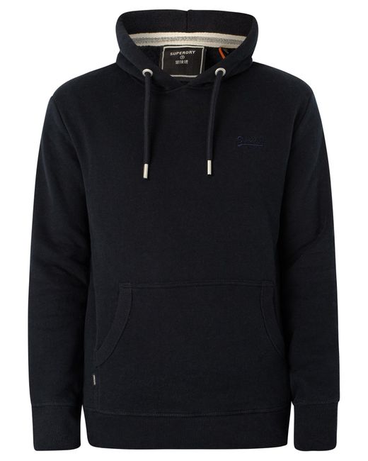Superdry Vintage Logo Emb Pullover Hoodie in Black for Men | Lyst | Sweatshirts