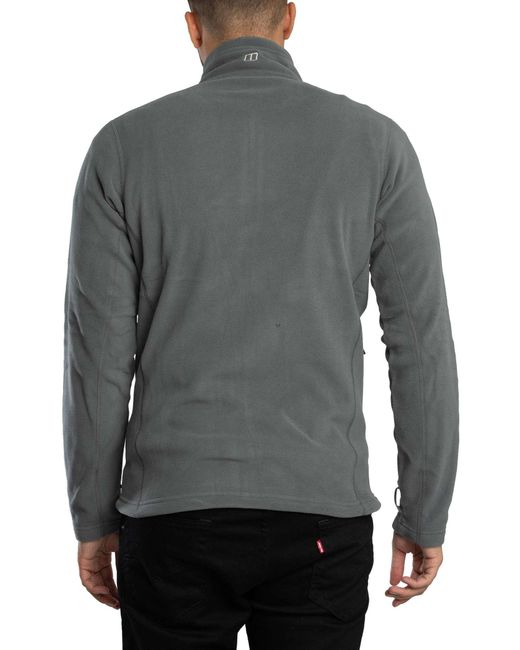 Berghaus Gray Prism Micro Interactive Polartec Fleece Jacket for men