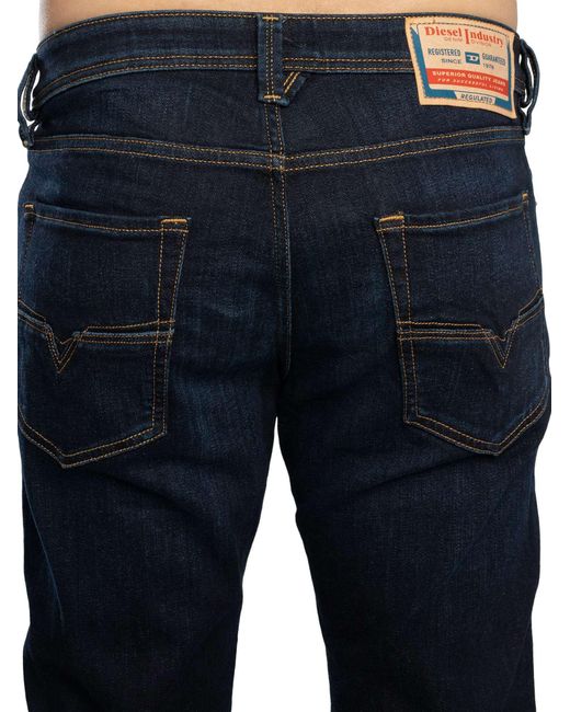 DIESEL Blue 1986 Larkee Regular Jeans for men