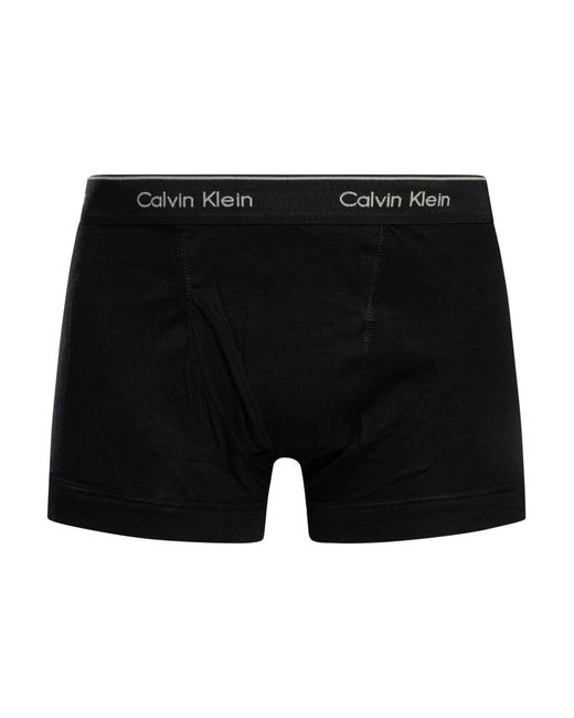 Calvin Klein Black 5 Pack Trunks for men