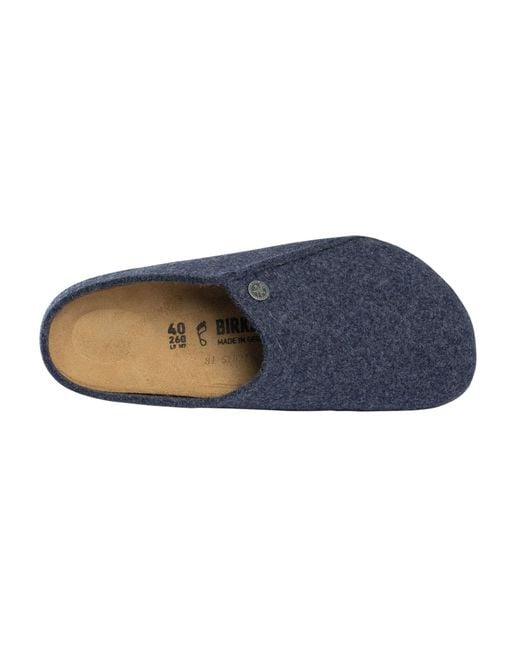Birkenstock Blue Zermatt Rivet Slippers for men