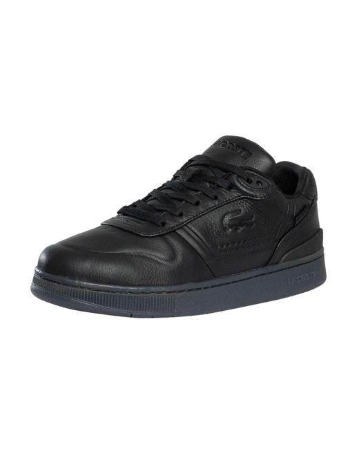 Lacoste Black T-clip Shield 225 1 Sma Leather Trainers for men