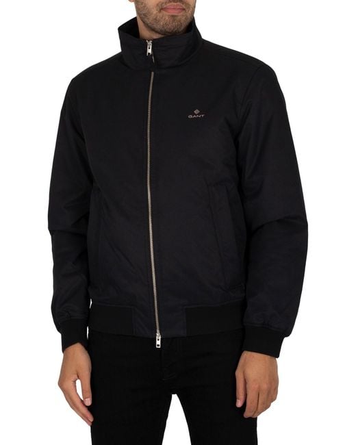 GANT Synthetic The Hampshire Jacket in Black for Men | Lyst