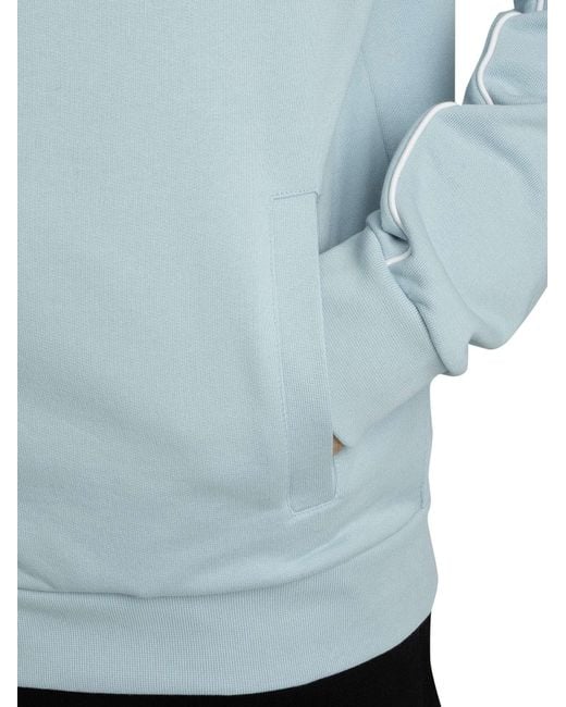 Lyle & Scott Blue Piped Full Zip Track Jacket for men