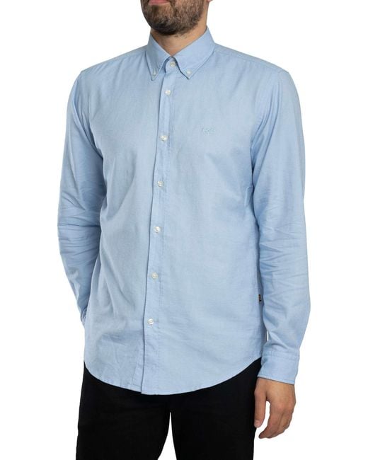 Boss Blue Rickert Shirt for men