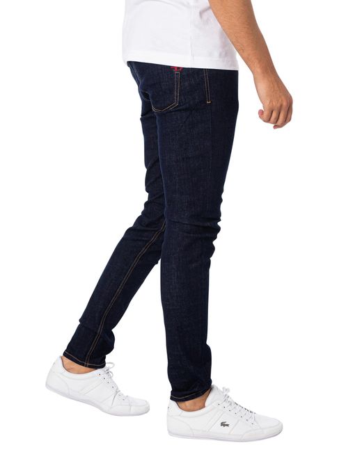DIESEL Blue Sleenker Skinny Jeans for men