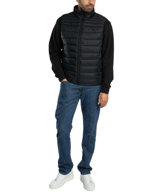 Boss Blue Odeno2 Puffer Gilet for men