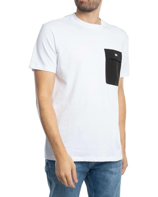 Weekend Offender White Stiniva T-shirt for men