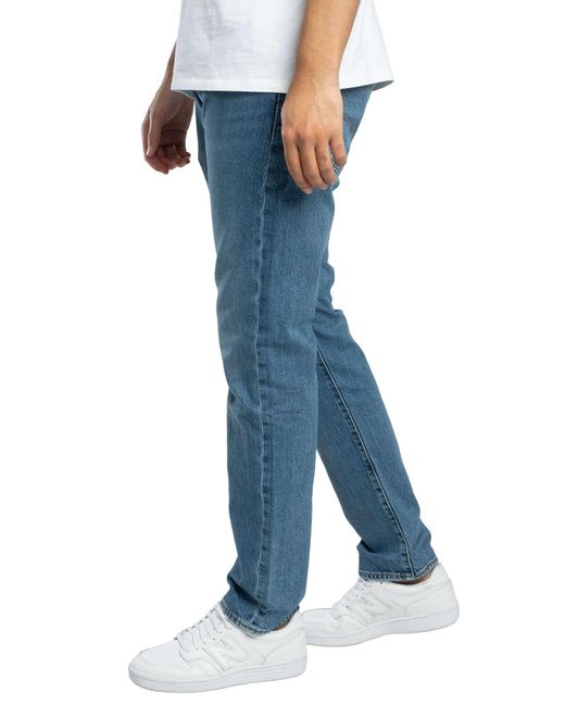 Levi's Blue 502 Taper Jeans for men