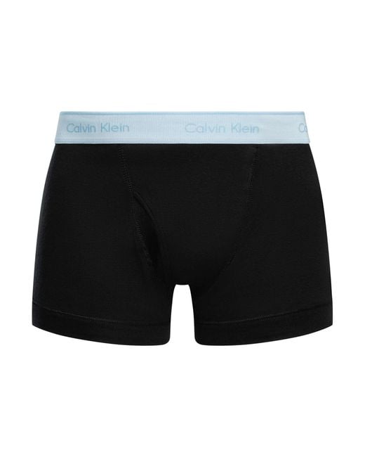 Calvin Klein Black 3 Pack Trunks for men