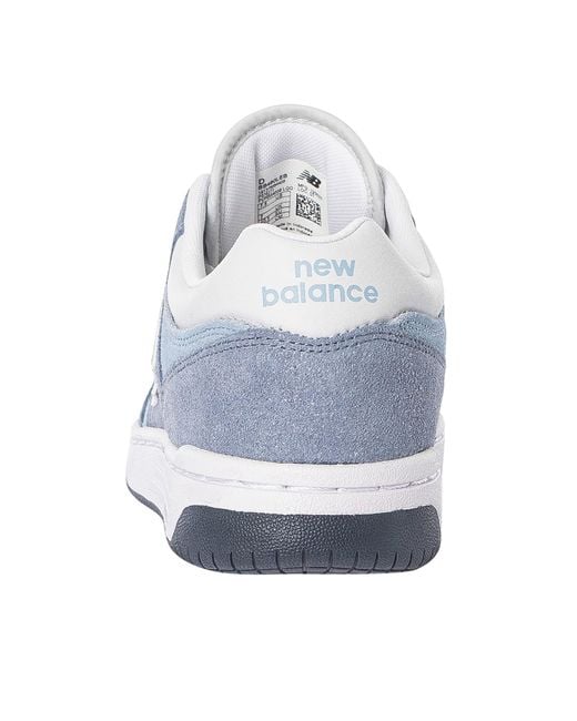 New Balance Blue 480 Suede Trainers for men