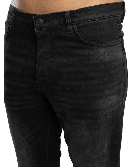 HUGO Black 634 Tapered Jeans for men