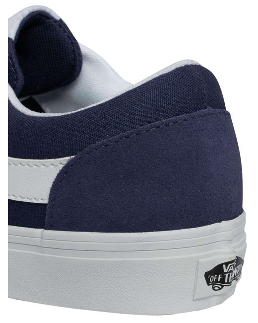 Vans Blue Vero Suede Trainers for men