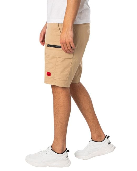 HUGO Natural Johny232d Cargo Shorts for men