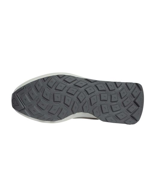 New Balance White 370 Suede Trainers for men