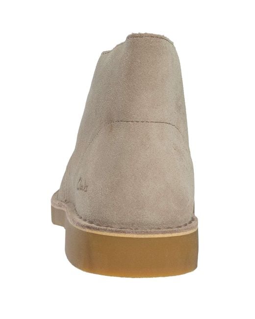 Clarks Natural Desert Evo Suede Boots for men