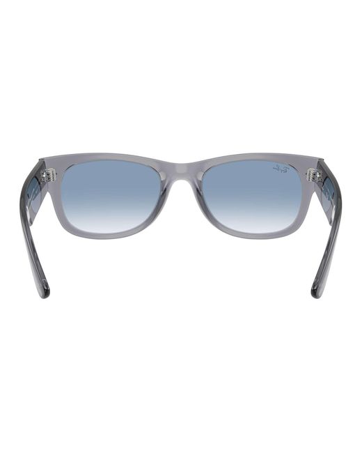 Ray-Ban Blue Mega Wayfarer Sunglasses for men