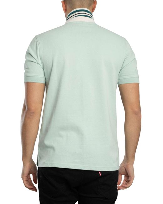Fila Green Achille Heritage Tape Basic Polo Shirt for men