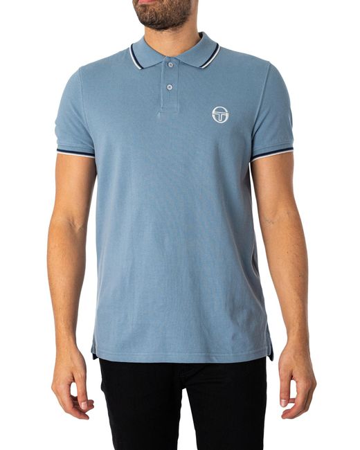Sergio Tacchini Blue 020 Polo Shirt for men
