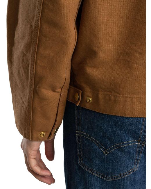 Carhartt Blue Detroit Jacket for men