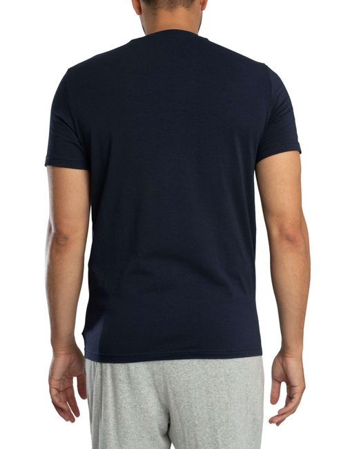 Emporio Armani Red 2 Pack Lounge Crew T-shirts for men