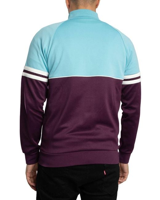 Sergio Tacchini Purple Orion Track Jacket for men