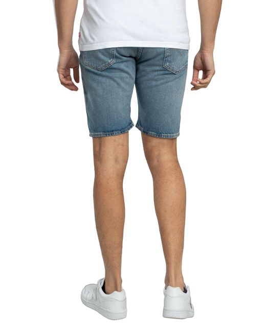 Levi's Blue 501 Original Denim Shorts for men