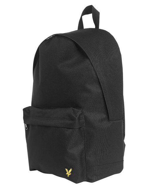 Lyle & Scott Black Logo Backpack for men