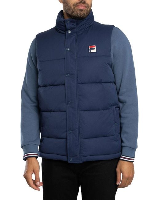 Fila Blue Blaze Padded Gilet for men