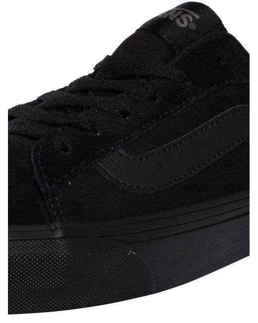 Vans Black Vero Suede Trainers for men