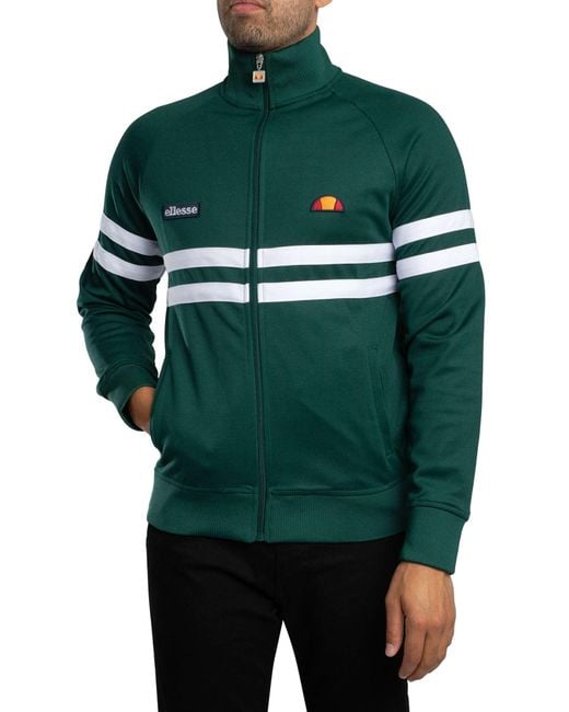 Ellesse Green Rimini Track Jacket for men