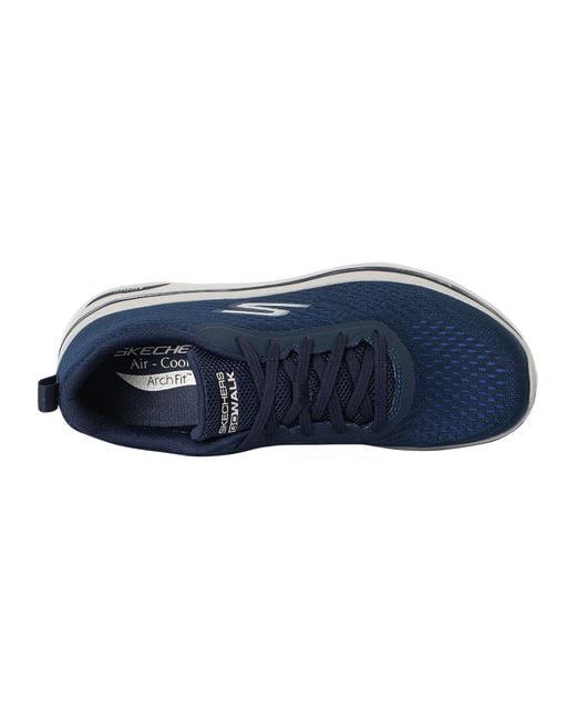 Skechers Blue Go Walk Arch Fit 2.0 Trainers for men