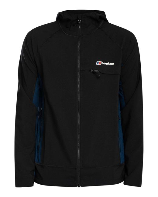 Berghaus Black Waverthree Hooded Jacket for men