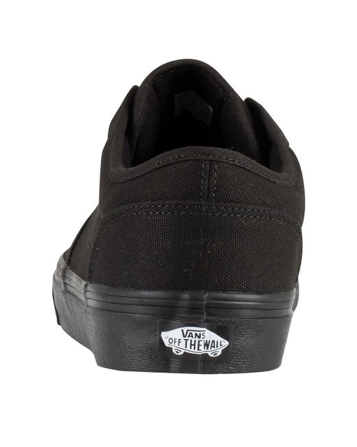 Vans Black Atwood Canvas Trainers for men