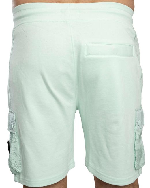 Weekend Offender Green Noreaster Cargo Shorts for men