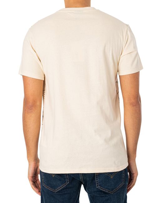 Ellesse White Gilliano T-shirt for men