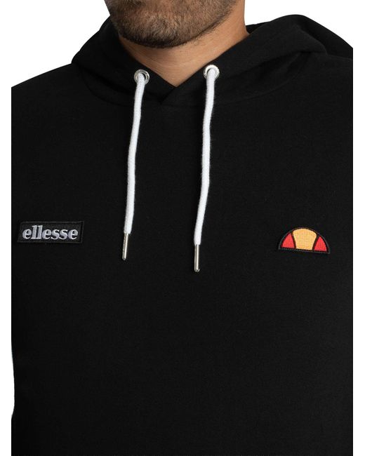 Ellesse Black Traccota Pullover Hood Tracksuit for men