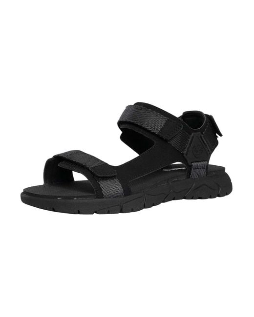 Timberland Black Windham Trail Sandals for men