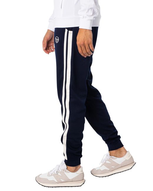 Sergio Tacchini Blue New Damarindo Track Joggers for men