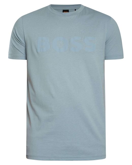Boss Blue Thinking Brand T-shirt for men