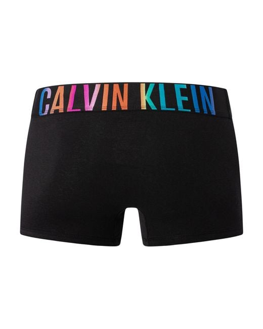Calvin Klein Black Intense Power Trunks for men