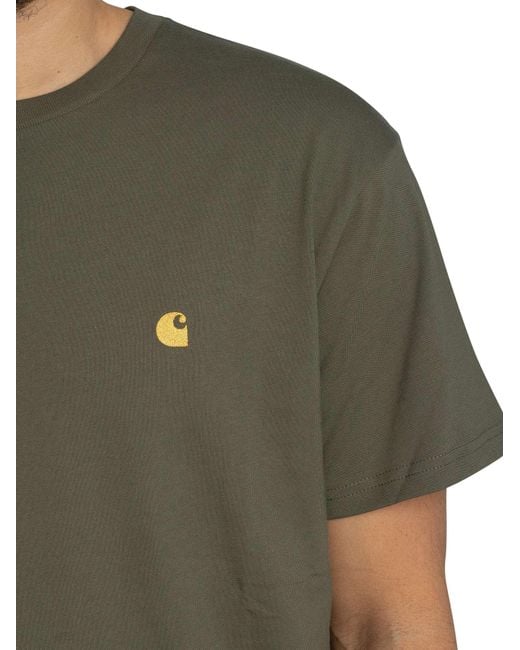Carhartt Green Chase T-shirt for men